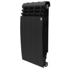 Радиатор биметаллический секционный Royal Thermo BiLiner Noir Sable 500 - 4 секции (RTBNS50004)